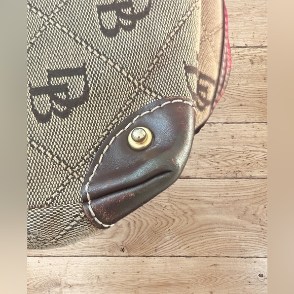 Dooney&Bourke signature monogrammed satchel. - Picture 6 of 13